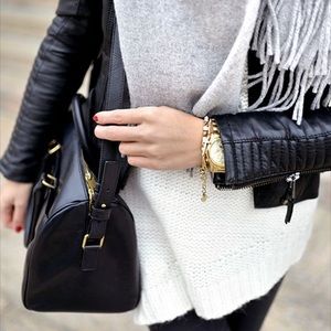 Oversized MK gold watch